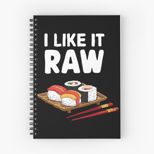 Item preview, I Like It Raw Sushi Lover designed and sold by Quirky Shirts.