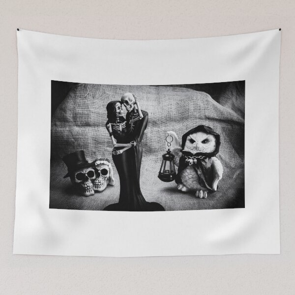 Item preview, Macabre Double Wedding 2 Monochrome designed and sold by Steve Purnell Photography.