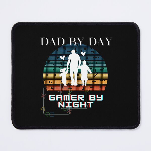 Item preview, Dad by day gamer by night designed and sold by Rathnau.