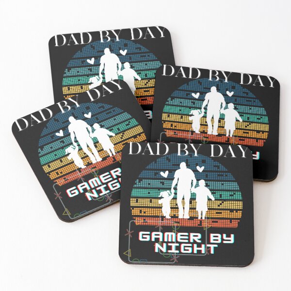Item preview, Dad by day gamer by night designed and sold by Rathnau.