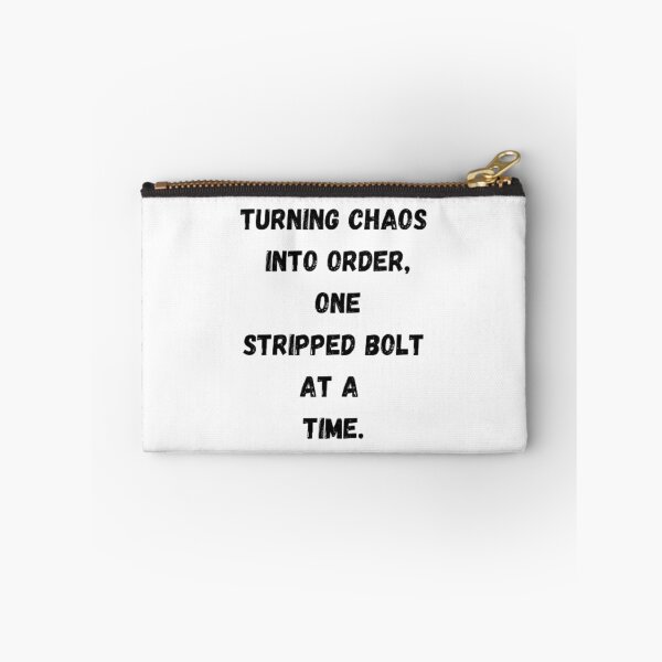 Item preview, Turning chaos into order, one stripped bolt at a time. designed and sold by Big-E-Designs1.