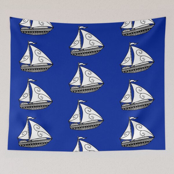 Item preview, Tribal Sailboat designed and sold by Steeb757.