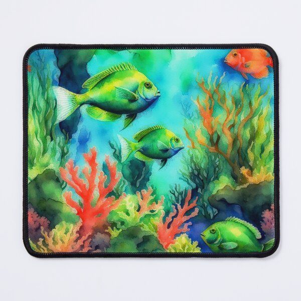 Item preview, Green Chromis Fish designed and sold by Helios Be. Lavsh.