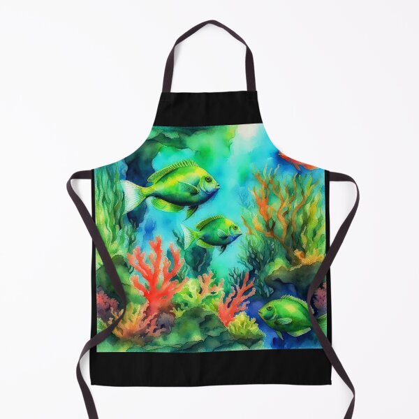 Item preview, Green Chromis Fish designed and sold by Helios Be. Lavsh.