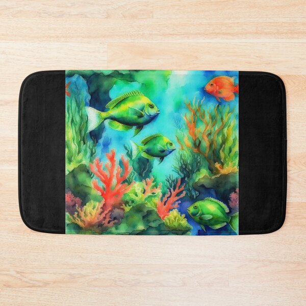 Item preview, Green Chromis Fish designed and sold by Helios Be. Lavsh.