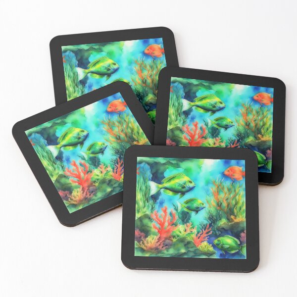 Item preview, Green Chromis Fish designed and sold by Helios Be. Lavsh.