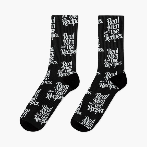 Item preview, Real Men Don't Use Recipes Cooking Motivation Cooking Humor designed and sold by KLArtzStore.