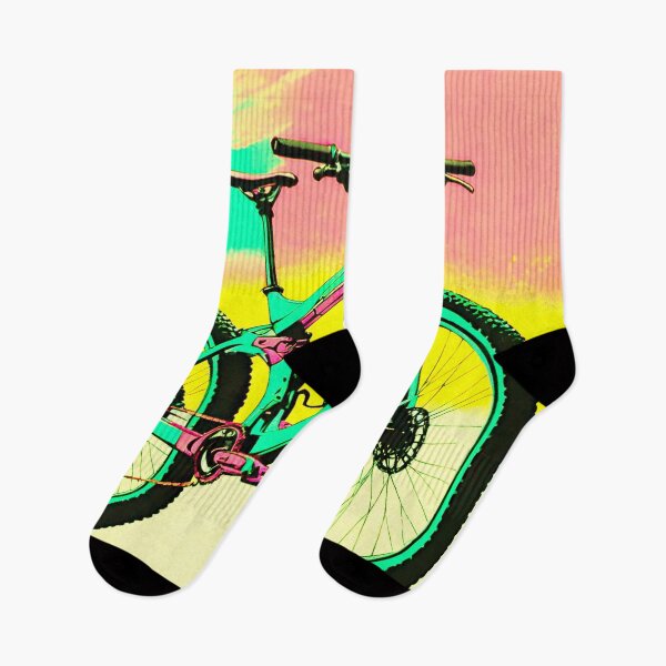Item preview, Vibrant Green MTB Stood Alone designed and sold by GrizzlyCollective.