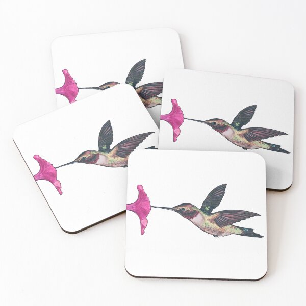 Item preview, Hummingbird Feeding  designed and sold by KcInspiredArt.