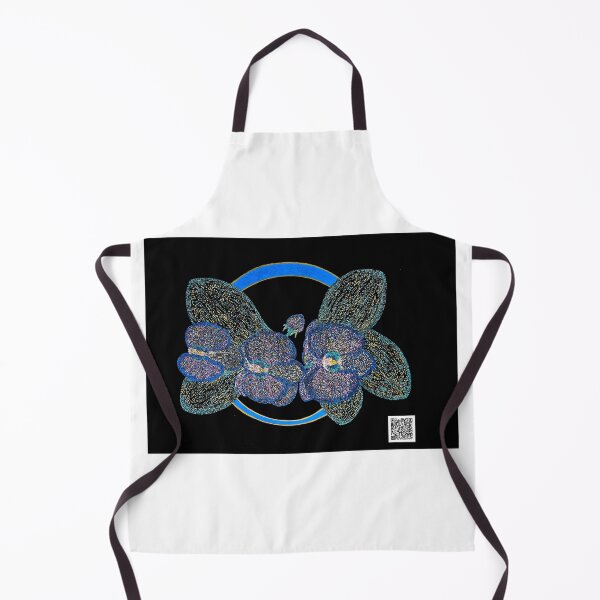 Item preview, Orchids - botanical line art designed and sold by bv-art.