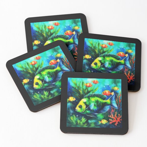 Item preview, Green Chromis Fish v2 designed and sold by Helios Be. Lavsh.