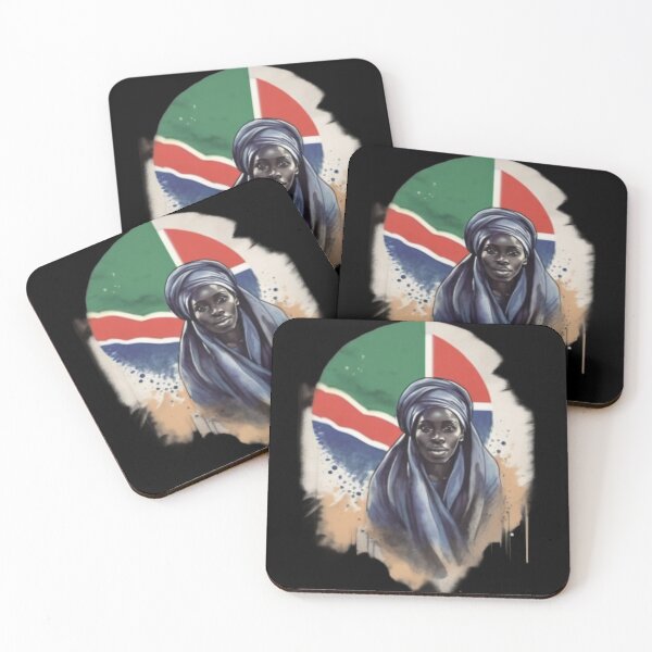 Item preview, gambia watercolor designed and sold by EuropeanPrints.