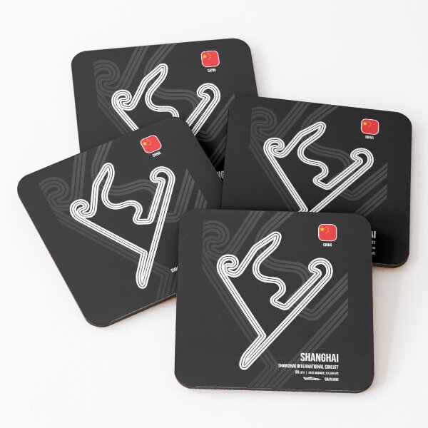 Item preview, Shanghai Race Track (B&W) designed and sold by Mariel  Toigo.