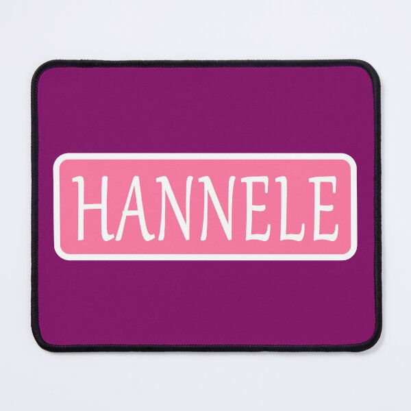 Item preview, Hannele Name designed and sold by Jeallan Designs.