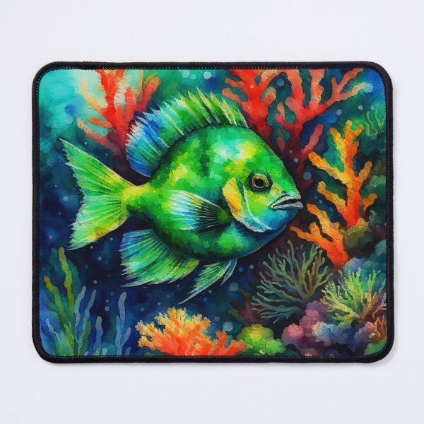 Item preview, Green Chromis Fish v3 designed and sold by Helios Be. Lavsh.