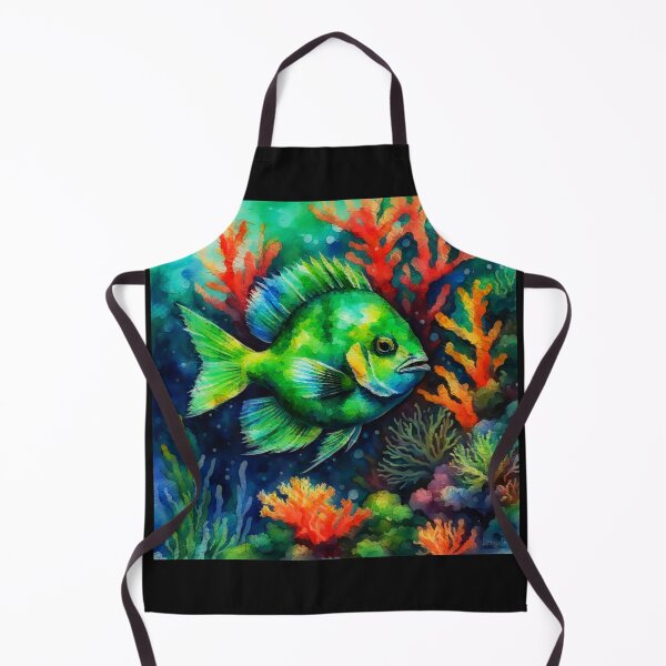 Item preview, Green Chromis Fish v3 designed and sold by Helios Be. Lavsh.
