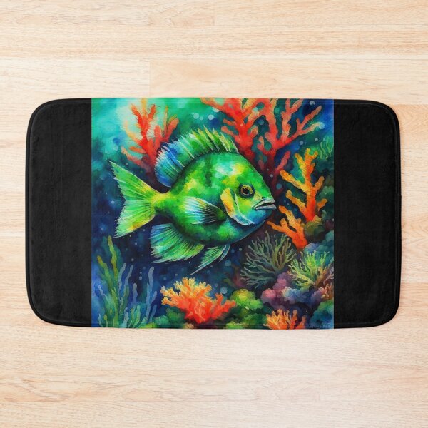 Item preview, Green Chromis Fish v3 designed and sold by Helios Be. Lavsh.
