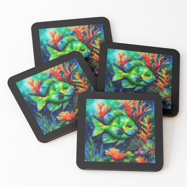 Item preview, Green Chromis Fish v3 designed and sold by Helios Be. Lavsh.