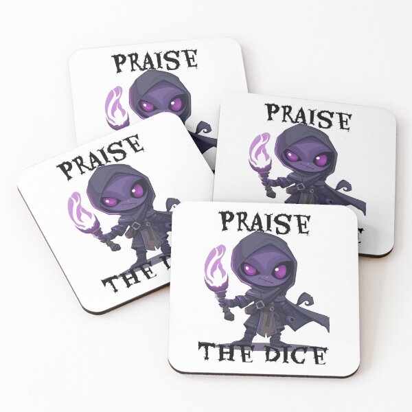 Item preview, Cartoon Cultist, Praise be the Dice designed and sold by NemsTees.
