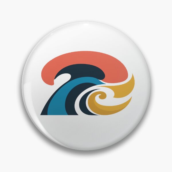 Item preview, Surf logo v37 designed and sold by cj-digital.