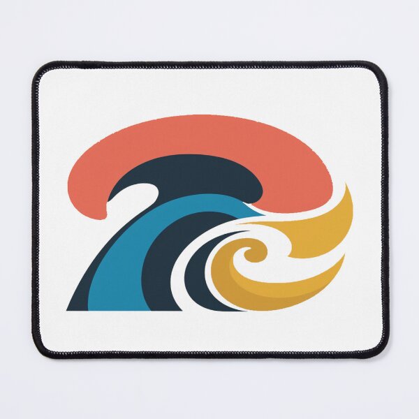 Item preview, Surf logo v37 designed and sold by cj-digital.