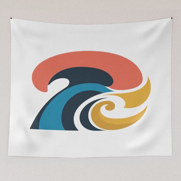Item preview, Surf logo v37 designed and sold by cj-digital.