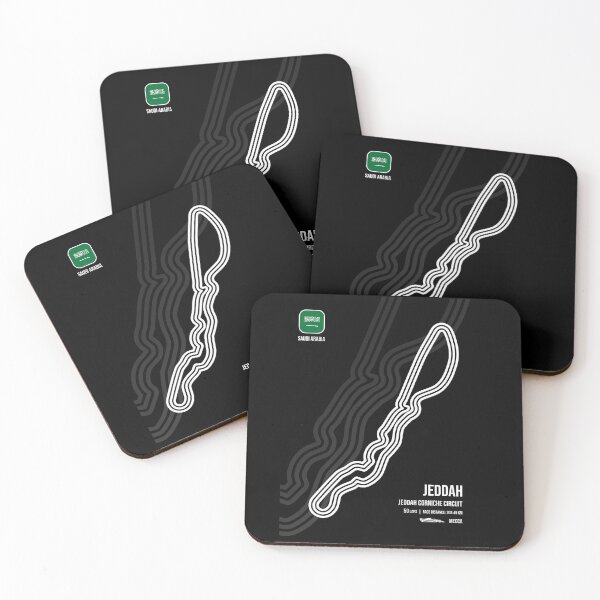 Item preview, Jeddah Race Track (B&W) designed and sold by Mariel  Toigo.