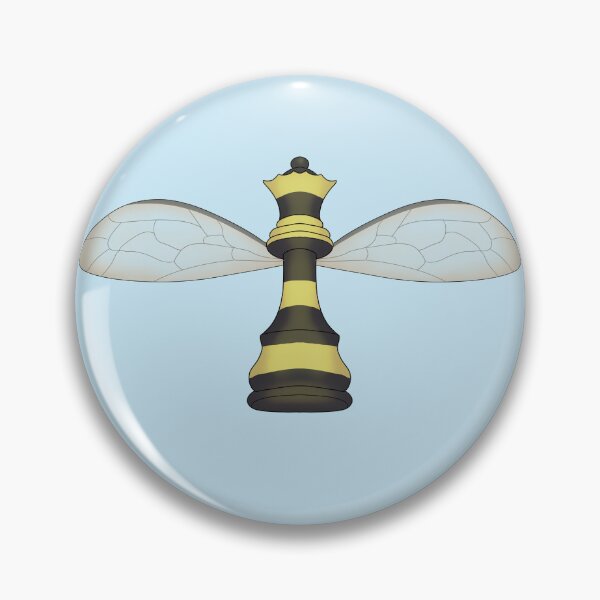 Item preview, Chess Piece Queen Bee designed and sold by MauveineDesigns.
