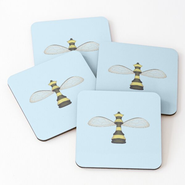 Item preview, Chess Piece Queen Bee designed and sold by MauveineDesigns.