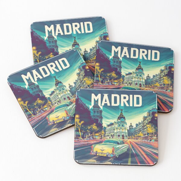 Item preview, Ilustración retro de Madrid designed and sold by nomiraclehere.