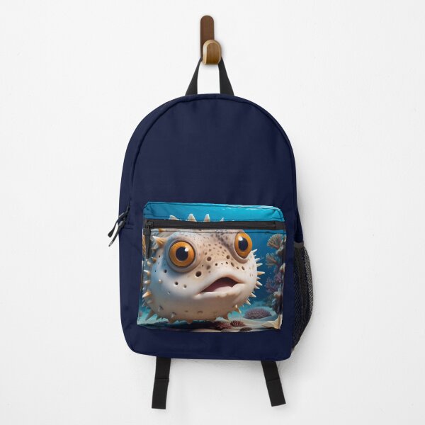 Item preview, Funny Little Spiky Pufferfish In The Ocean designed and sold by TheArtOfPat.