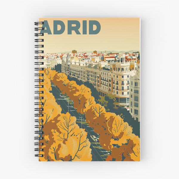 Item preview, Retro Madrid Illustration designed and sold by nomiraclehere.