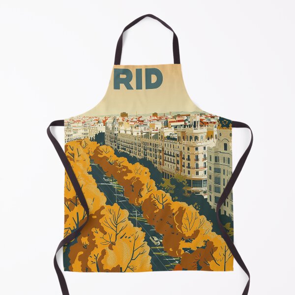 Item preview, Retro Madrid Illustration designed and sold by nomiraclehere.