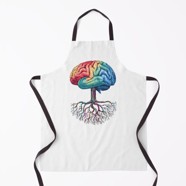 Item preview, Colorful Brain Tree Roots of Imagination  designed and sold by WatermelonPink.