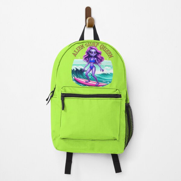 Item preview, Alien Surf Queen - Alien Cartoon designed and sold by Second Draft Visuals.