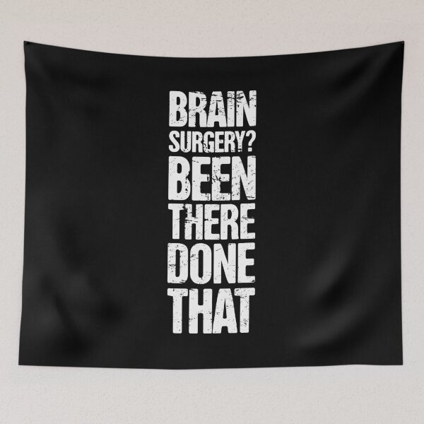 Item preview, Brain Surgery - Funny Get Well Recovery Gift designed and sold by Jam Jar.