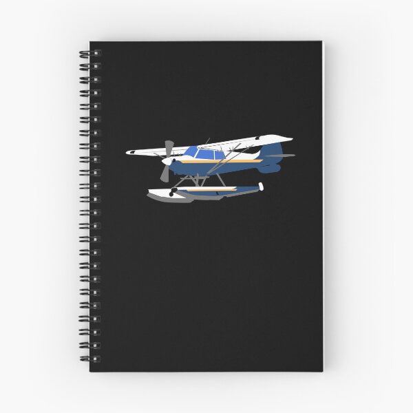 Item preview, Husky Airplane on Floats Illustration designed and sold by RealPilotDesign.