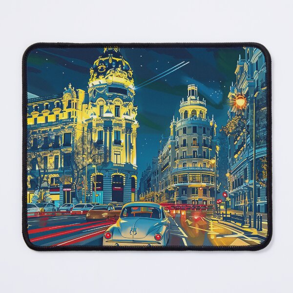 Item preview, Retro Madrid Illustration designed and sold by nomiraclehere.
