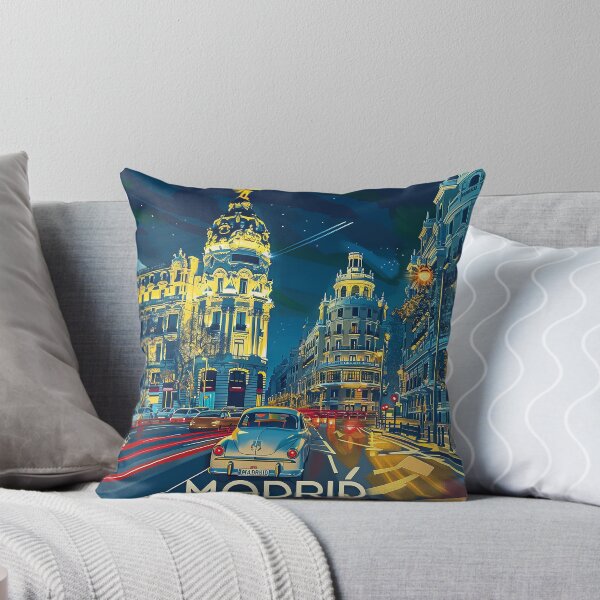 Item preview, Retro Madrid Illustration designed and sold by nomiraclehere.