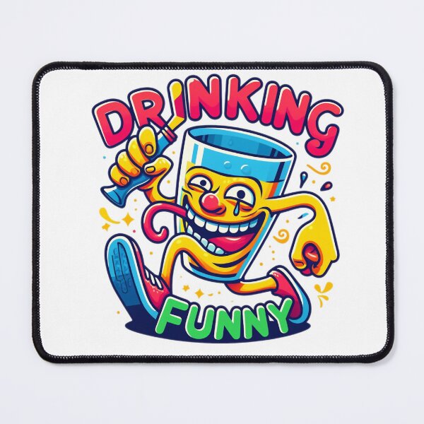 Item preview, Drinking Funny: Cheers to Laughter! designed and sold by McZerrill.