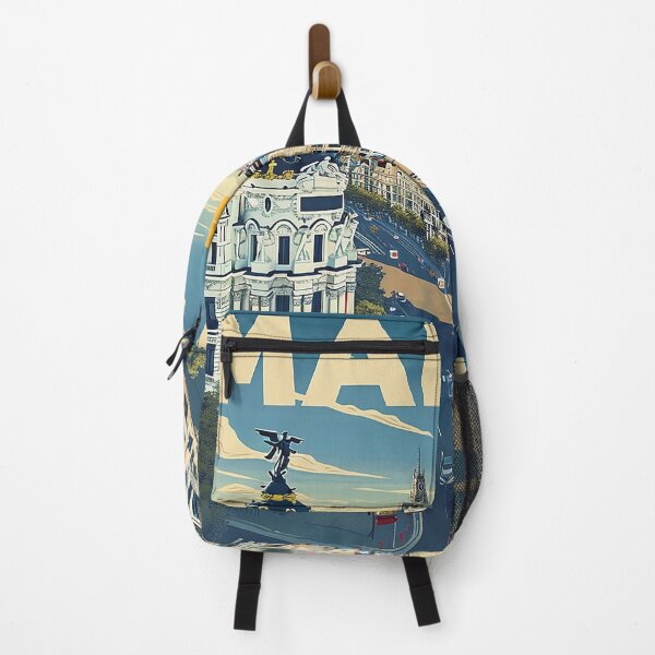 Item preview, Retro Madrid Illustration designed and sold by nomiraclehere.