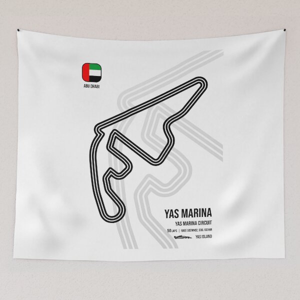Item preview, Abu Dhabi Race Track  designed and sold by Mariel  Toigo.