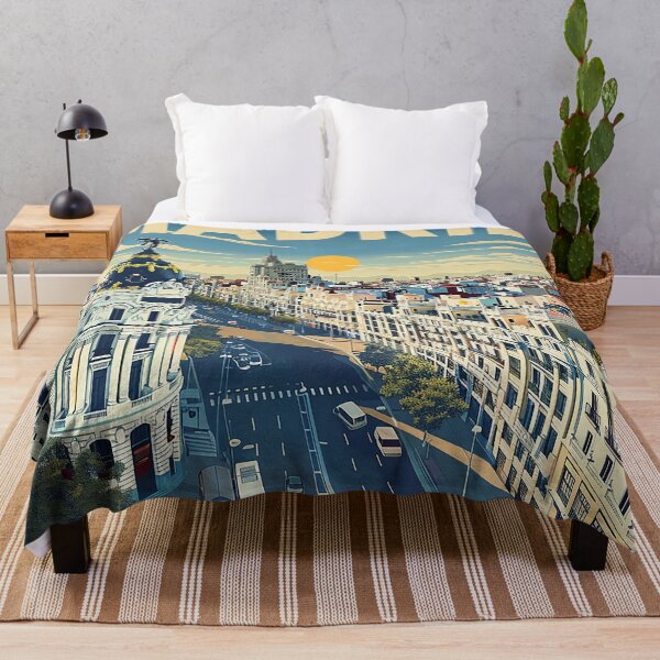 Item preview, Retro Madrid Illustration designed and sold by nomiraclehere.