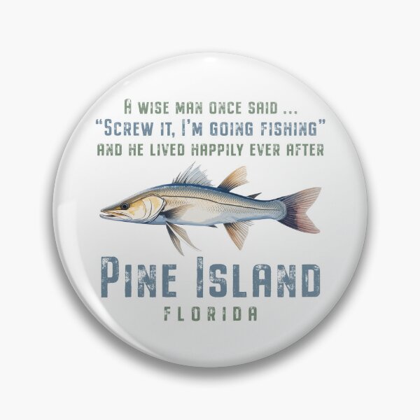 Item preview, Pine Island Florida Fishing Wise Man designed and sold by Futurebeachbum.