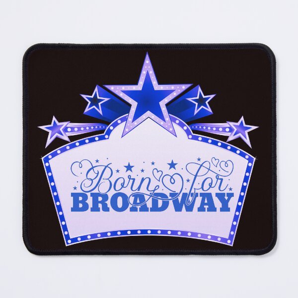 Item preview, "Born for Broadway: The Ultimate Theater Lover's Gift designed and sold by Shining Star Merch.