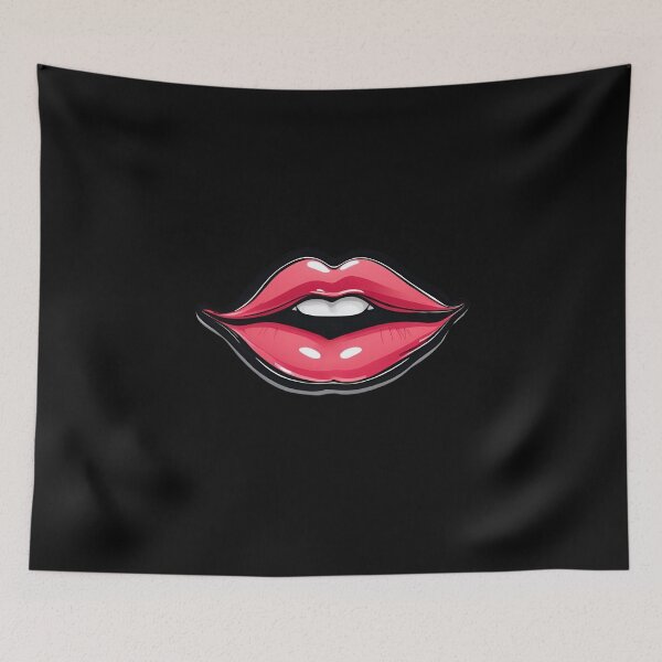 Item preview, Lips, Beautiful full Tempting Red Lips designed and sold by Aquillashop.