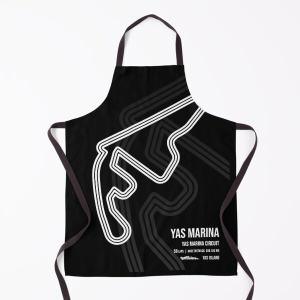 Item preview, Abu Dhabi Race Track (B&W) designed and sold by Mariel Toigo.