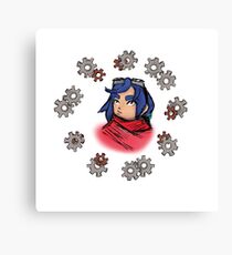Gear Gal Canvas Print