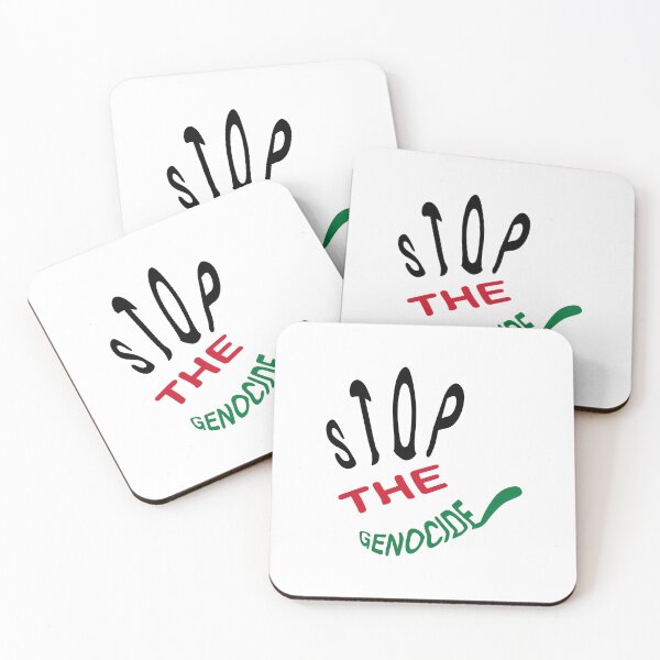 Item preview, Typography of Stop Genocide hand art designed and sold by AtonuHaque.