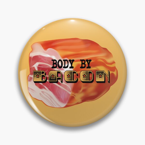 Item preview, Body by Bacon (on Yellow) designed and sold by PawsitiveMum.